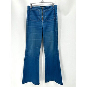 Reformation Sailor Jeans Bootcut Size 6 Blue Retro Western Y2K Boho Hippie Rock